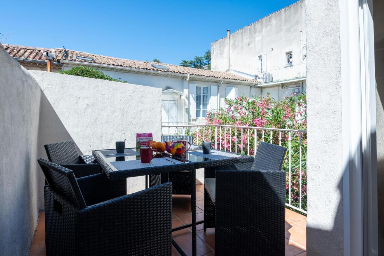 Le Pandora, Proche Tour Magne, Parking Et Terrasse Daire Nîmes Dış mekan fotoğraf